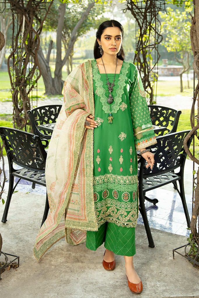 Aabyaan Luxury Lawn Collection – BIYA (AL-12)