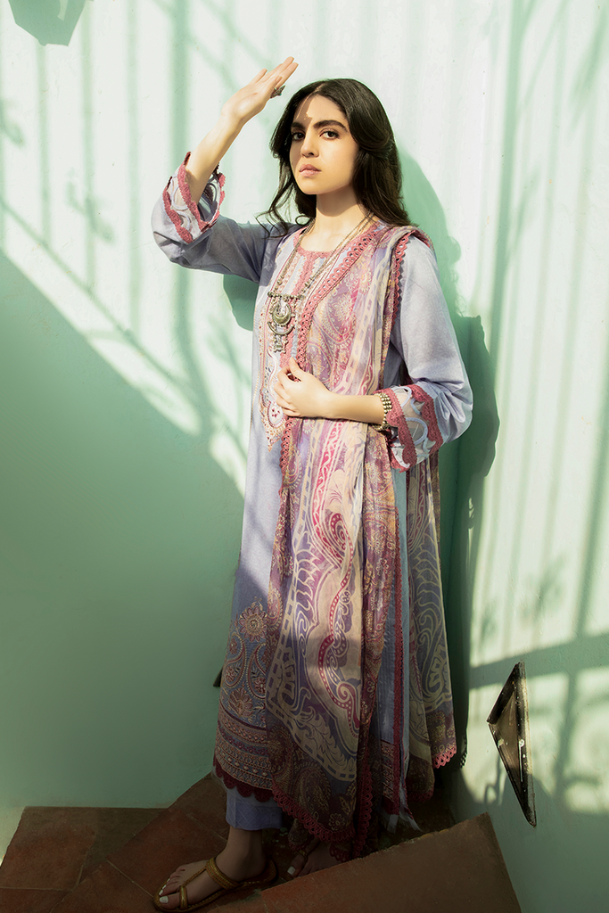 Aabyaan Luxury Lawn Collection 2022 – JASMINE  (AL-13)