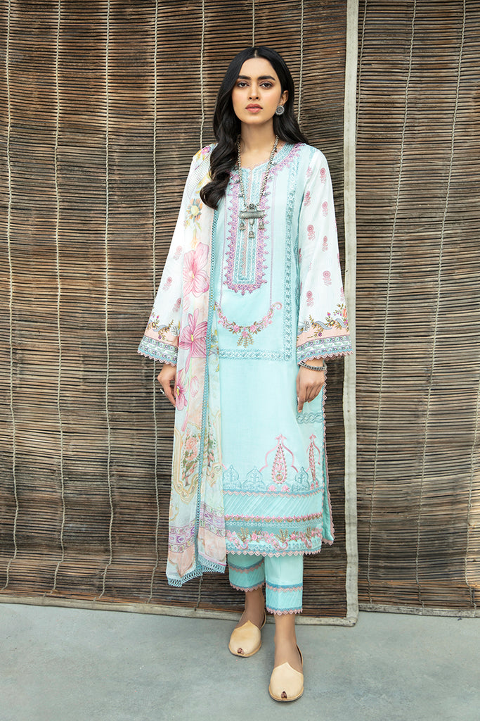 Aabyaan Luxury Lawn Collection 2022 – ZOBIA (AL-04)