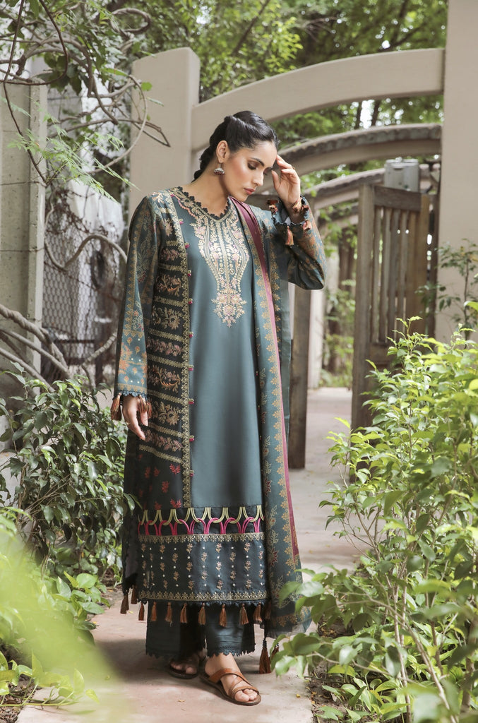 Aabyaan Miraal Embroidered Linen Collection – SHAB (AL-01)