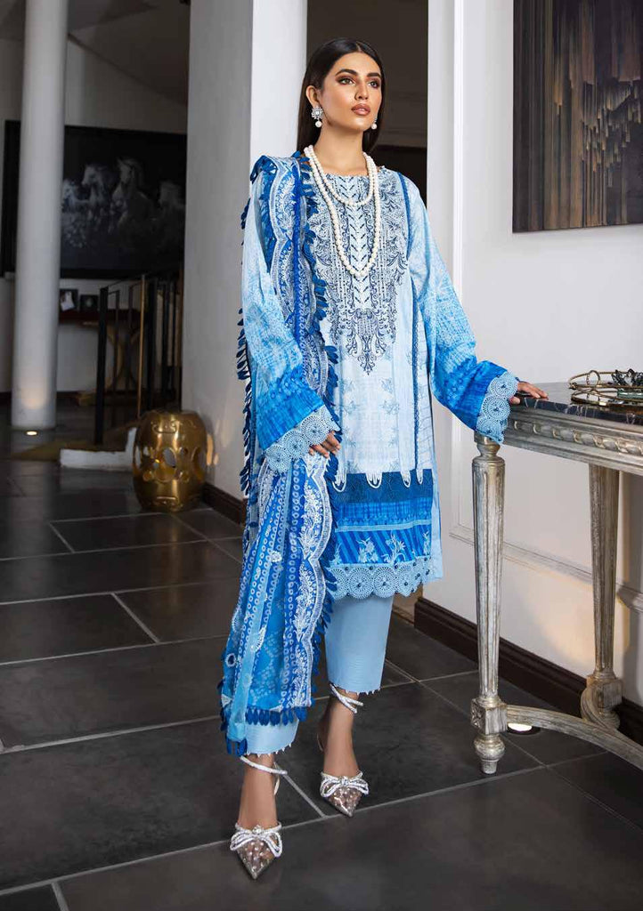 Aafreen Embroidered Sheesha Work Lawn Collection Vol-6 – AF-38