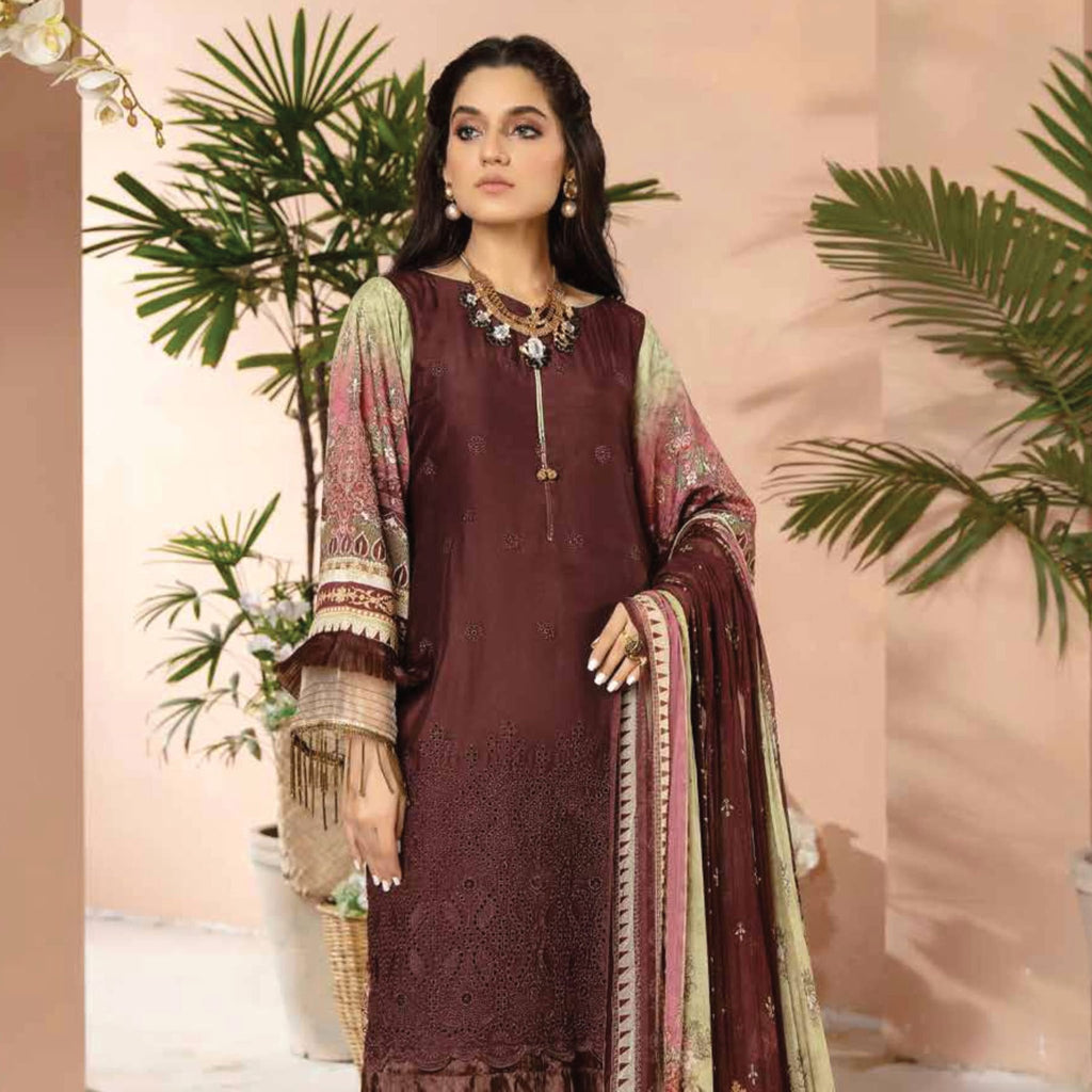 Aafreen Embroidered Chikankari Viscose Winter Collection – AF-02