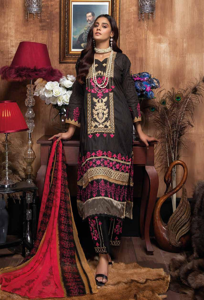 Aafreen Embroidered Lawn Collection – D-05