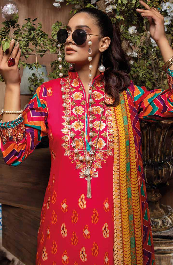 Aafreen Embroidered Lawn Collection – D-10