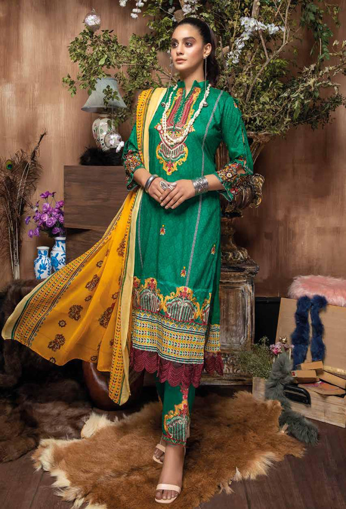 Aafreen Embroidered Lawn Collection – D-11