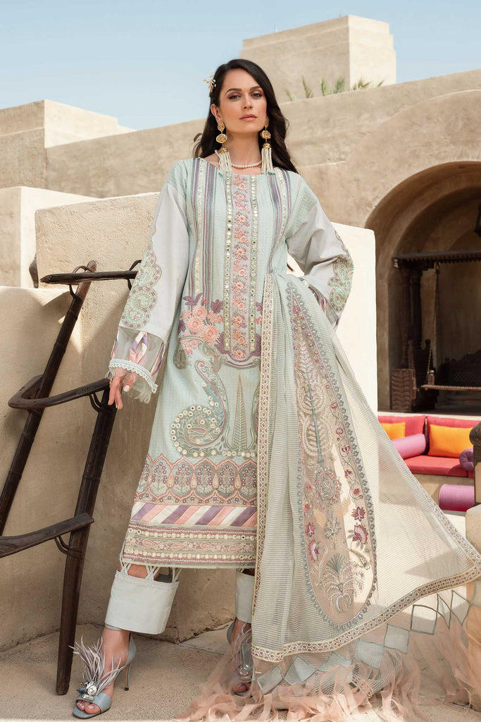 Shiza Hassan Luxury Lawn Collection 2021 – 1-A Aara