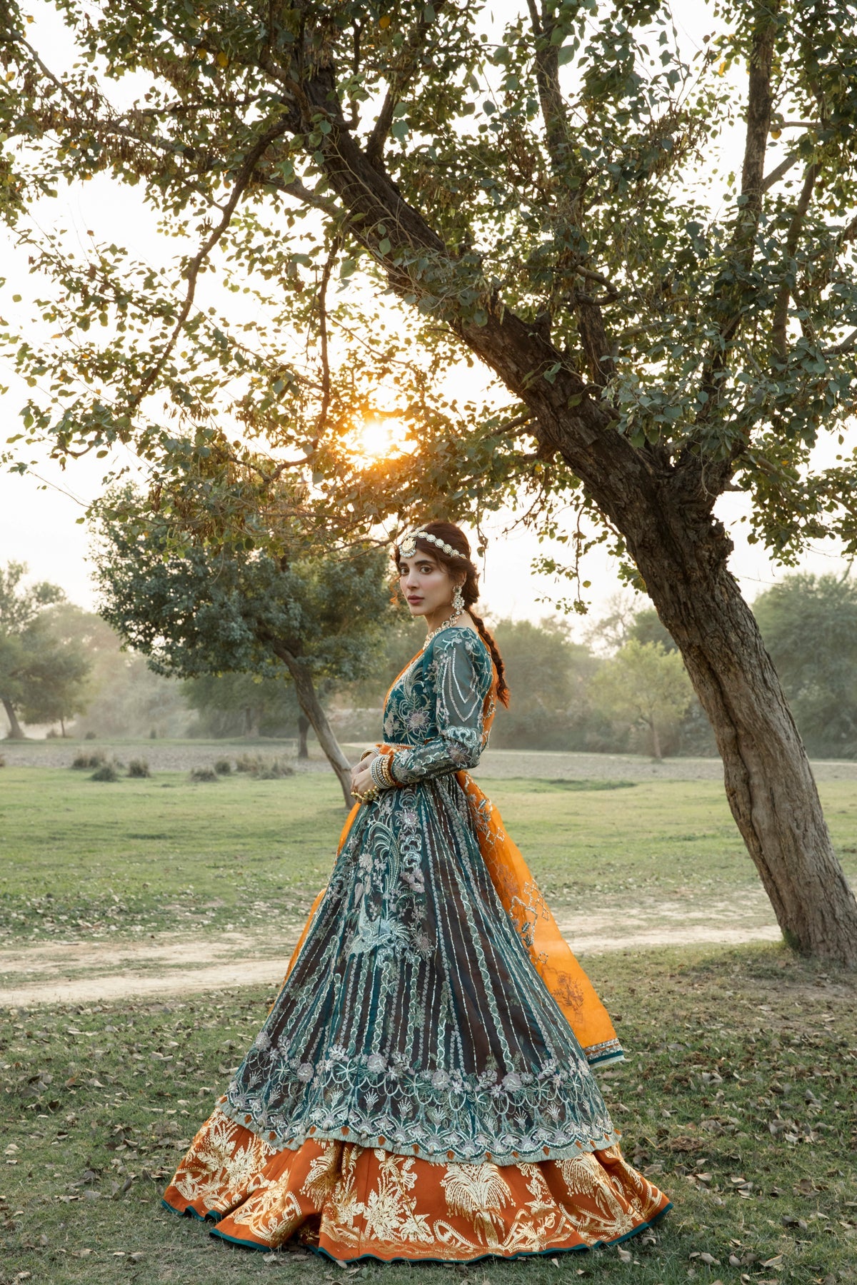 Saba Rajpoot Abbas Jamil Rajpoot Luxury Wedding Gota Kinari Collection – MEHRMA ...