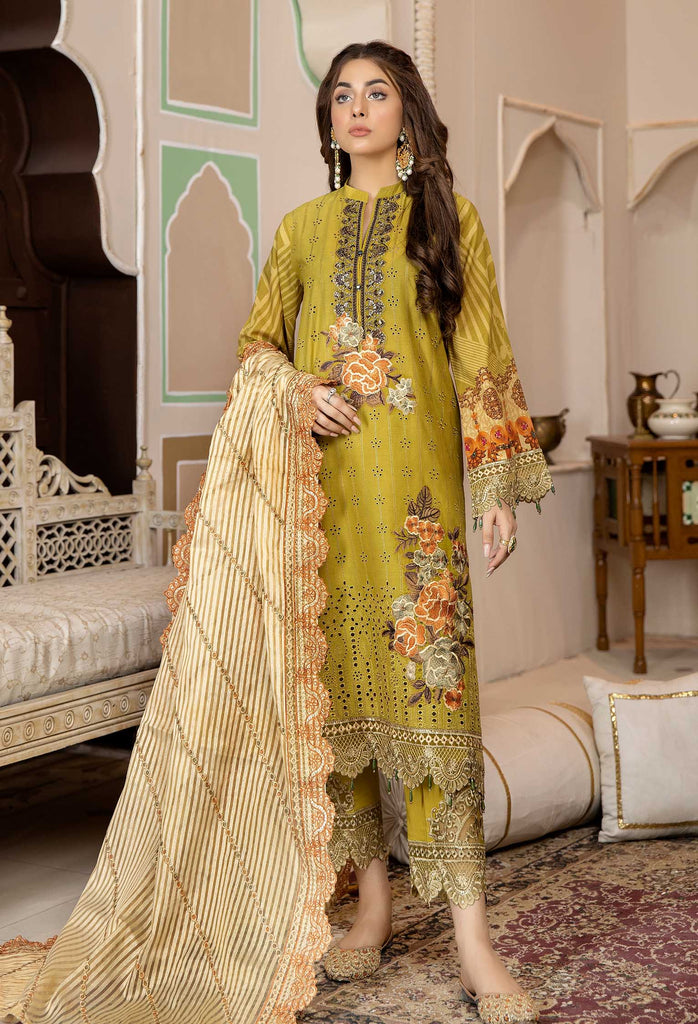 Adan's Libas Festive Chikankari Lawn Collection Chapter 2 – Colour Delight
