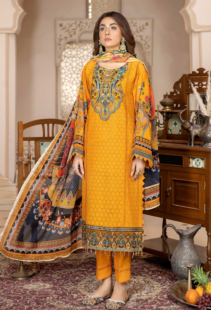 Adan's Libas Festive Chikankari Lawn Collection Chapter 2 – Honeycomb Heaven