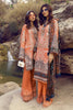 Adan's Libas Wadi-e-Soan Lawn Collection Peachy Punch -04