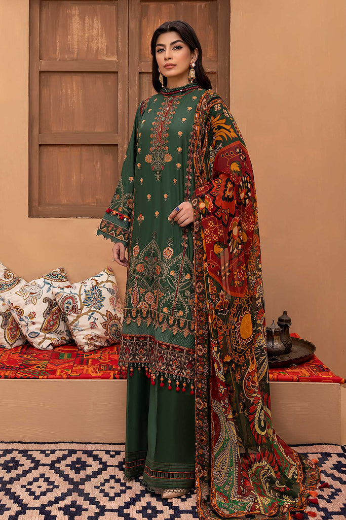 Adan's Libas Aangan Lawn Collection  – Everglade