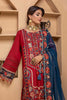 Adan's Libas Aangan Lawn Collection  – Firebrick