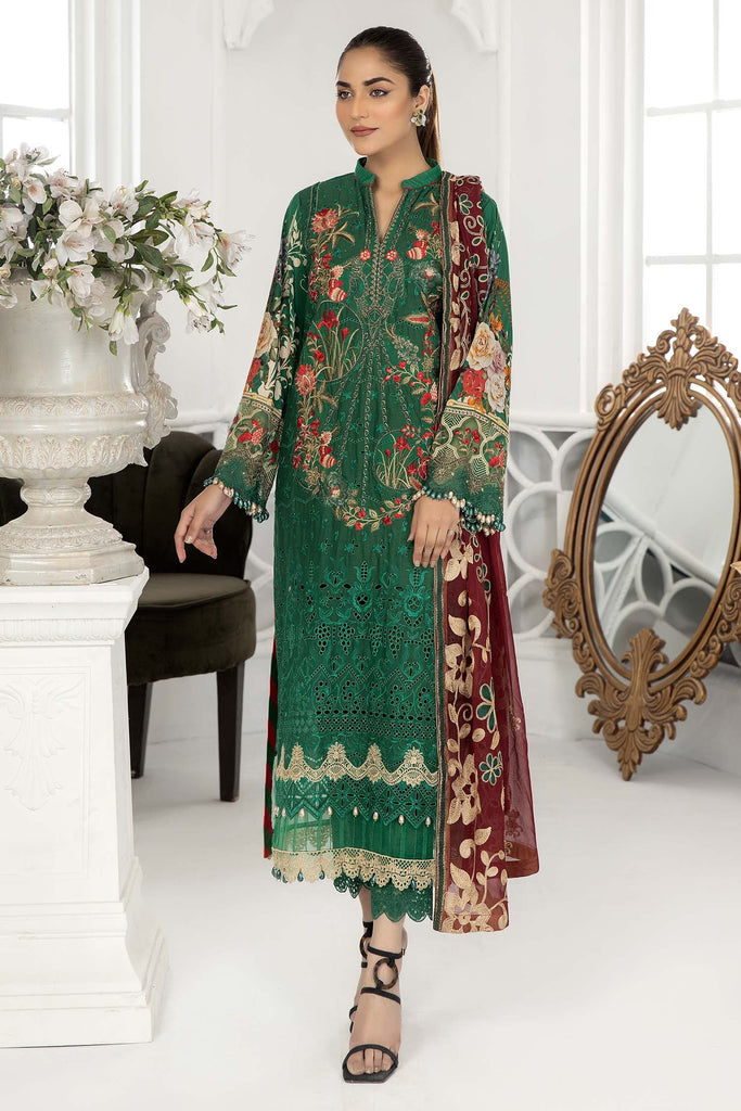Adan's Libas Festive Chikankari Lawn Collection – Everglade