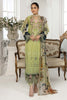 Adan's Libas Festive Chikankari Lawn Collection 2022 – Olive Green