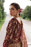 The Brides Edit by Afrozeh Unstitched Embroidered Organza 3 Piece Suit AF26UBE D-02 Seraphine - Wedding Collection