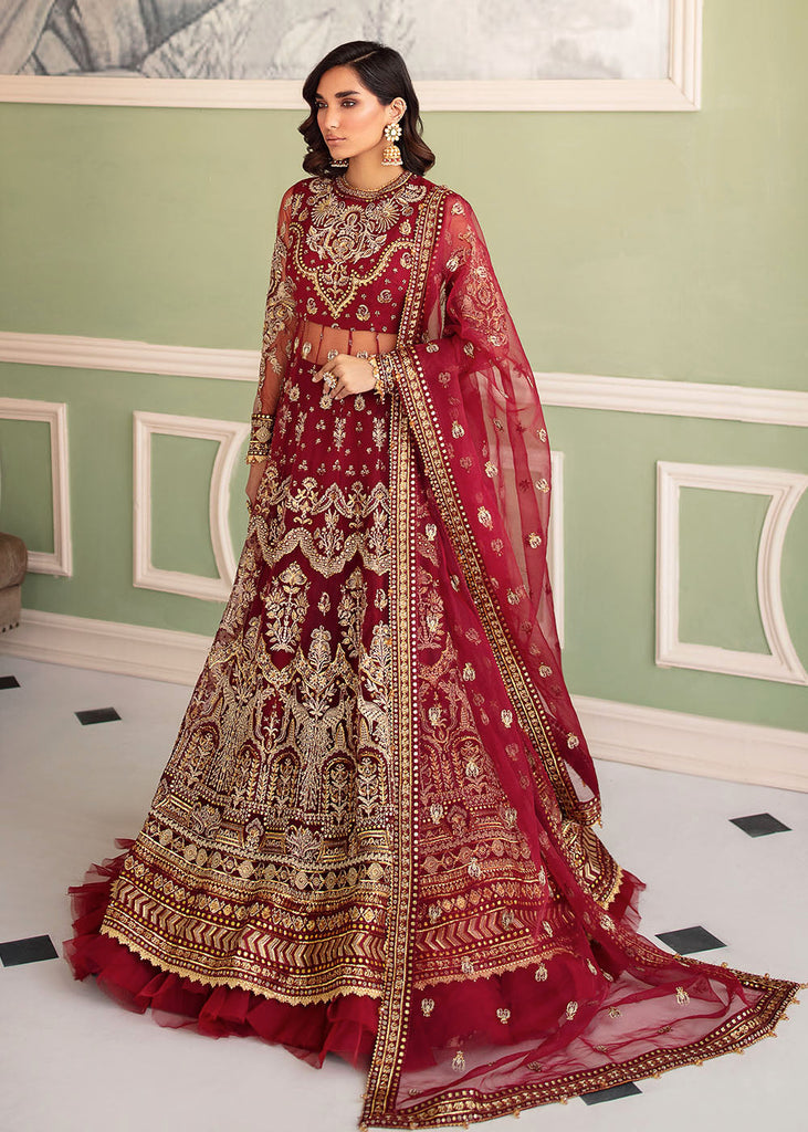 Afrozeh La Fuchsia Luxury Formal Collection – Norah