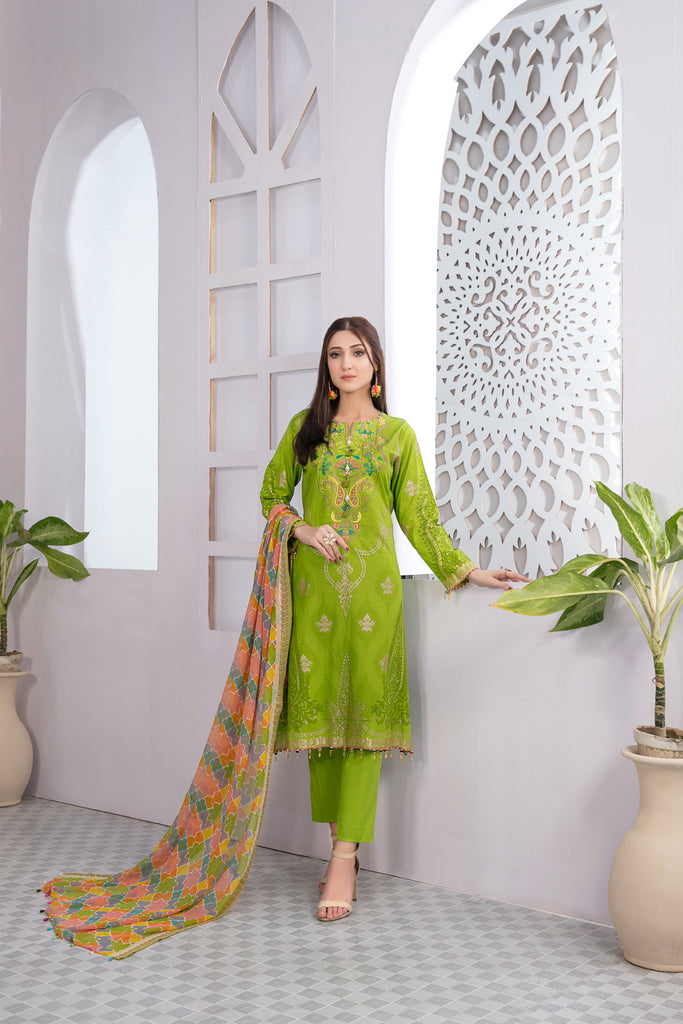 Amna Sohail by Tawakkal · Anabella Lawn Collection 2022 – D-7234