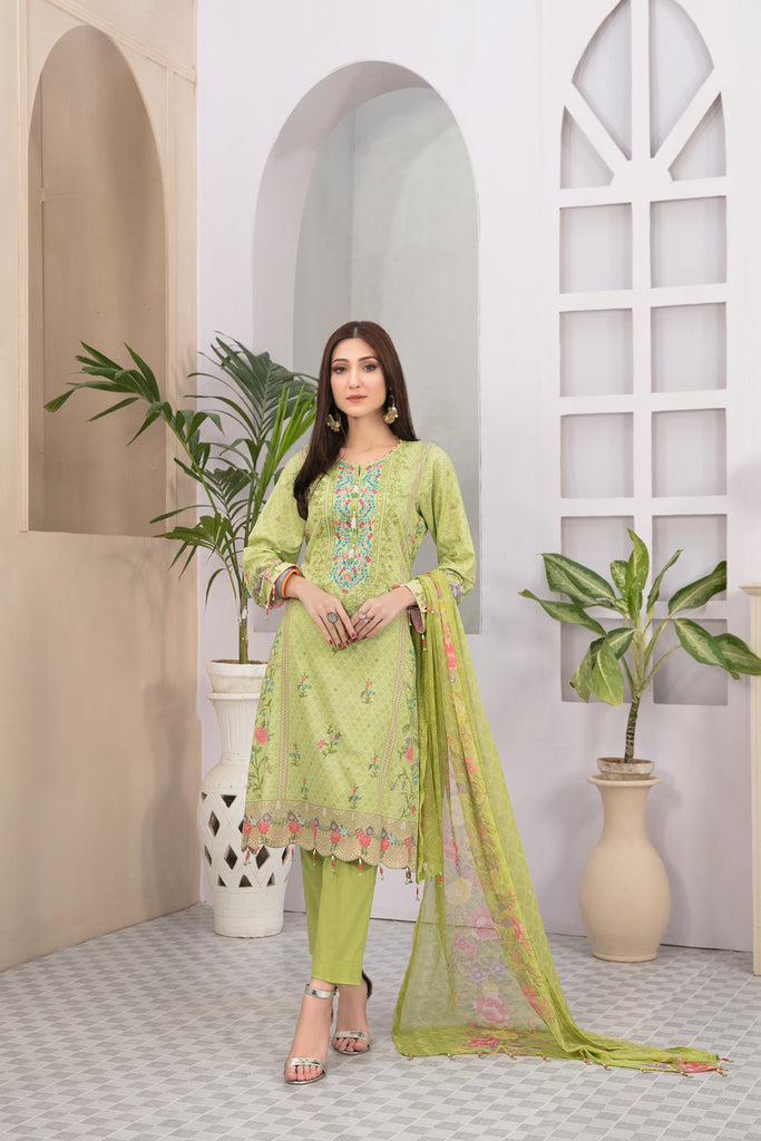 Amna Sohail by Tawakkal · Anabella Lawn Collection 2022 – D-7239