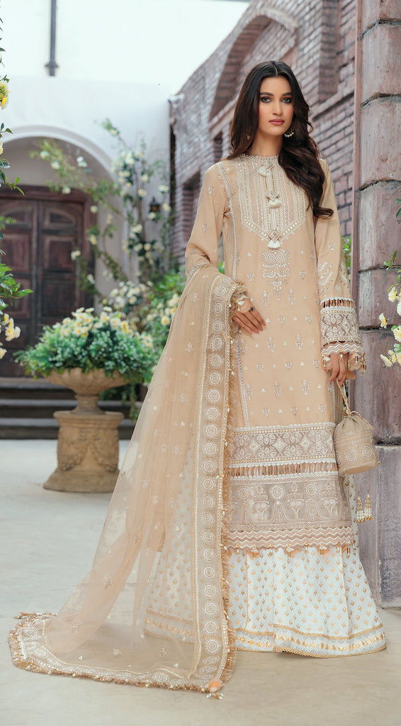 Anaya by Kiran Chaudhry Chikankari Lawn Collection  – FAREENA