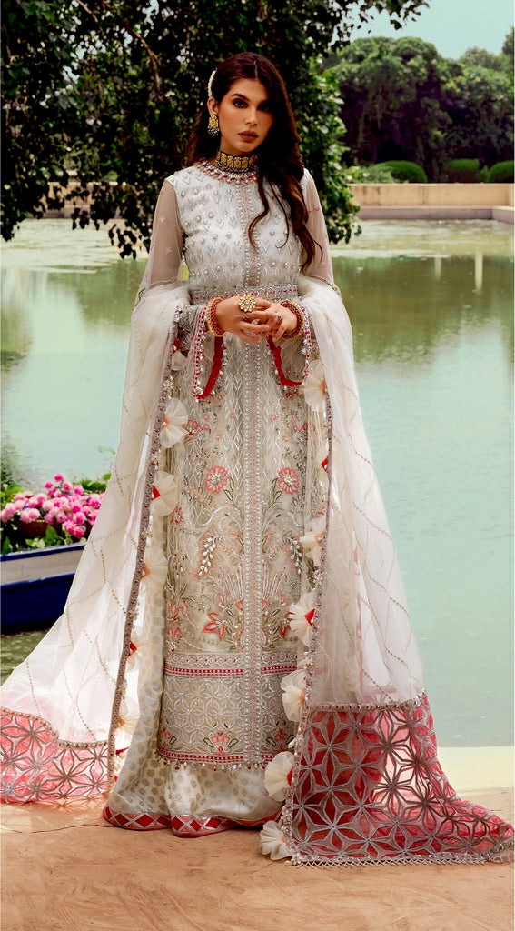 Anaya by Kiran Chaudhry · Hand Embellished & Embroidered Chiffon Collection – Opal