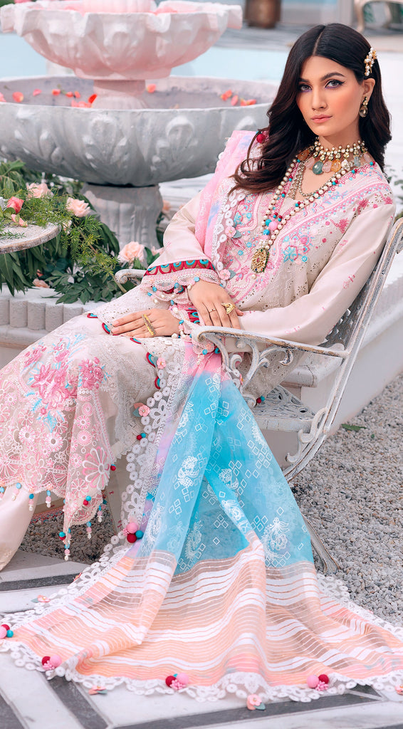 Anaya By Kiran Chaudhry Afsana Luxury Festive Lawn | Haniya main image 0