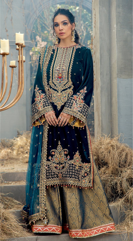Anaya by Kiran Chaudhry · Velour De Fete Velvet Collection – ELLANIE