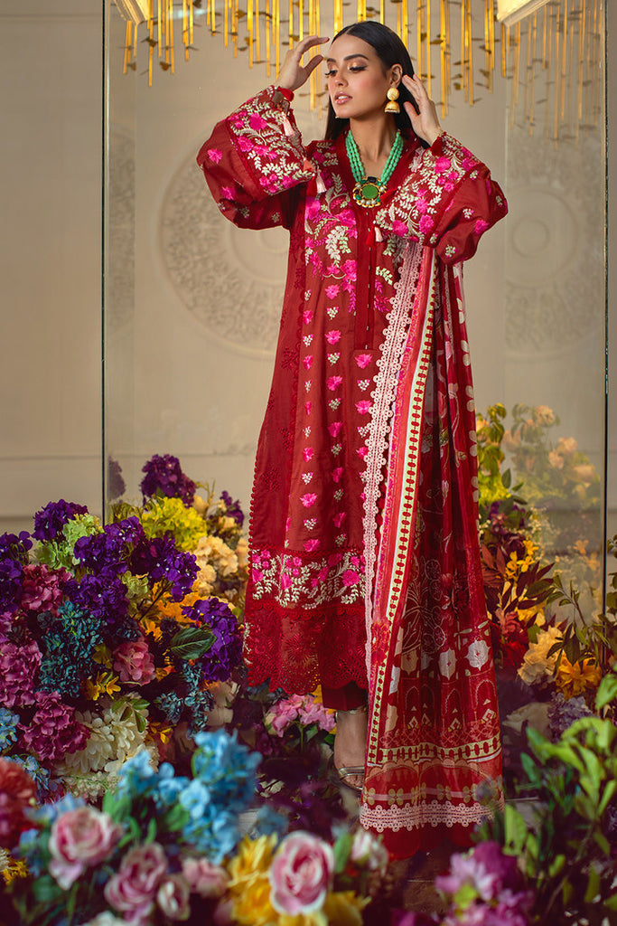 Ansab Jahangir Luxury Lawn Collection – Monal