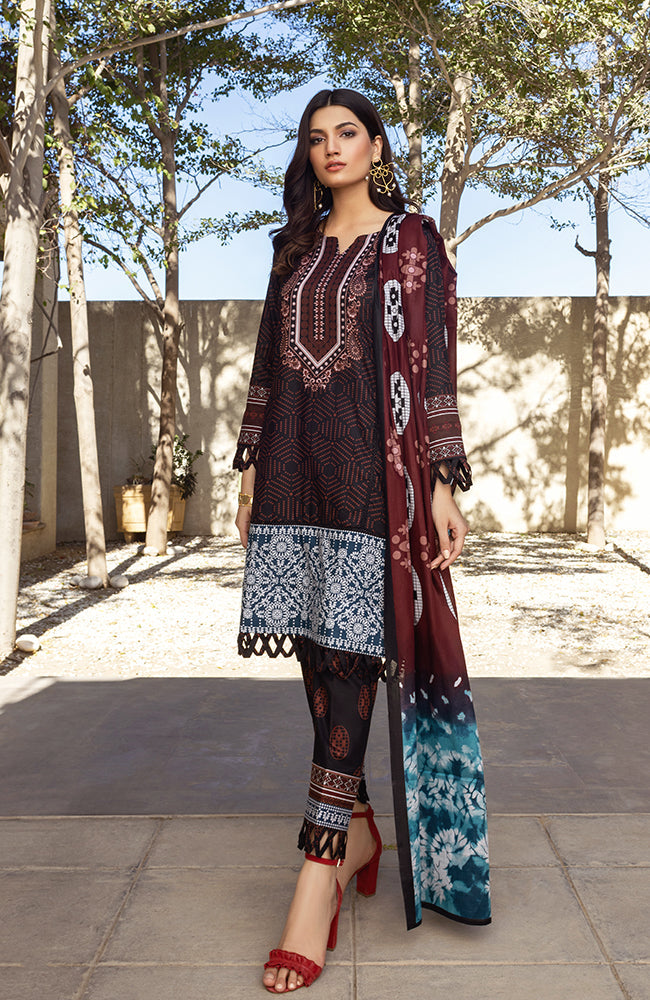 Anum Printed Lawn Collection Vol-3 – 06A