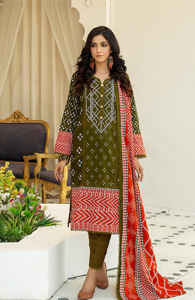 Design 11 ANUM DIGITAL PRINTED LAWN  Collection Vol 03 main image 1