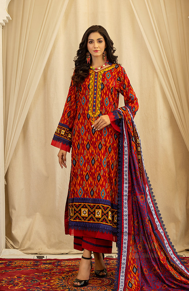 Anum Printed Lawn Collection Vol-5 – ANL5-22-03A