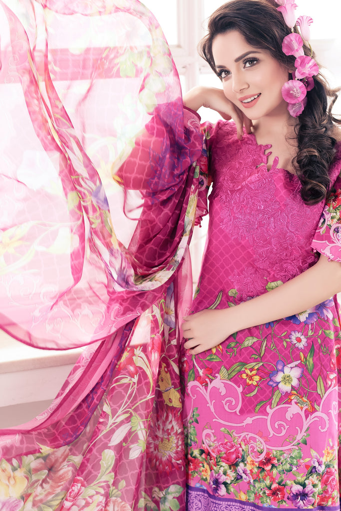 Armeena Rana Khan Lawn Collection 2017 Vol-1 – 2A