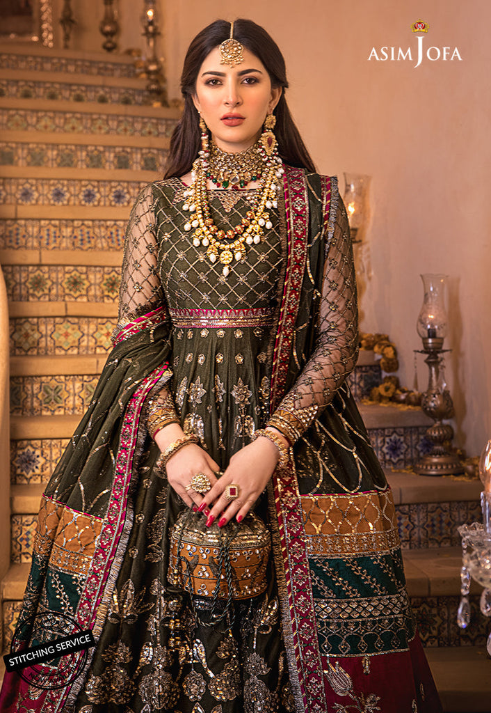 Asim Jofa Baad-E-Naubahar Luxury Wedding Formal Collection – AJBN-10