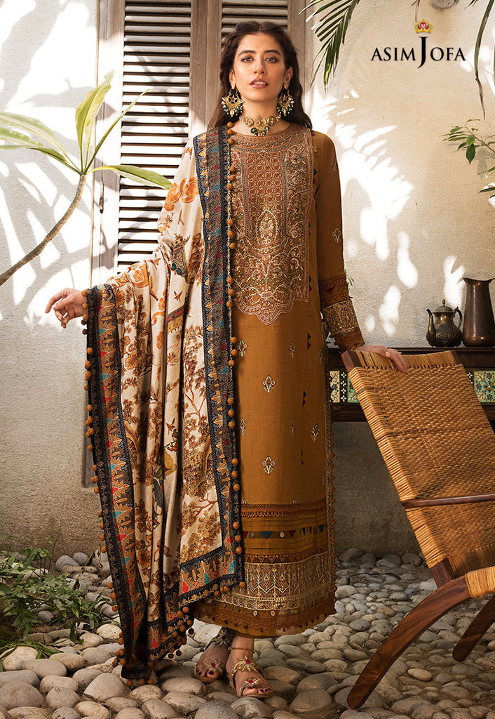 Asim Jofa Kashmiri Embroidered - The Syra Edit – AJK-07
