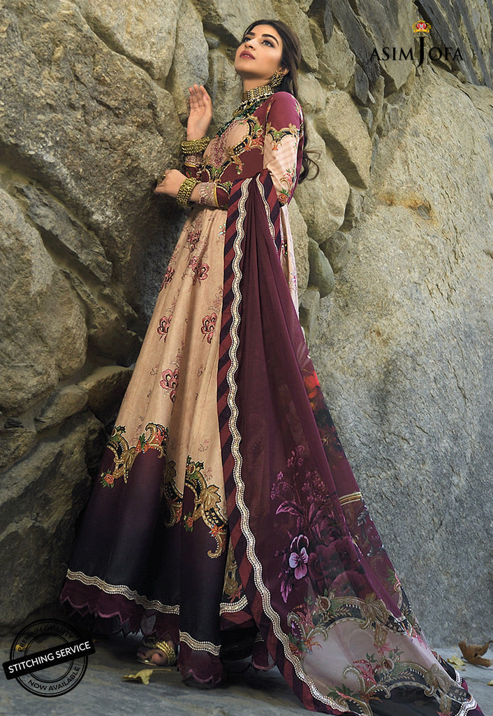 Asim Jofa Shehr-e-Yaar Luxury Lawn Collection – AJSL-17