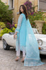 Azure Luxe Festive Edit Embroidered Lawn Collection – Aqua Stone