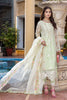 Azure Luxe Festive Edit Embroidered Lawn Collection – Floral Mint