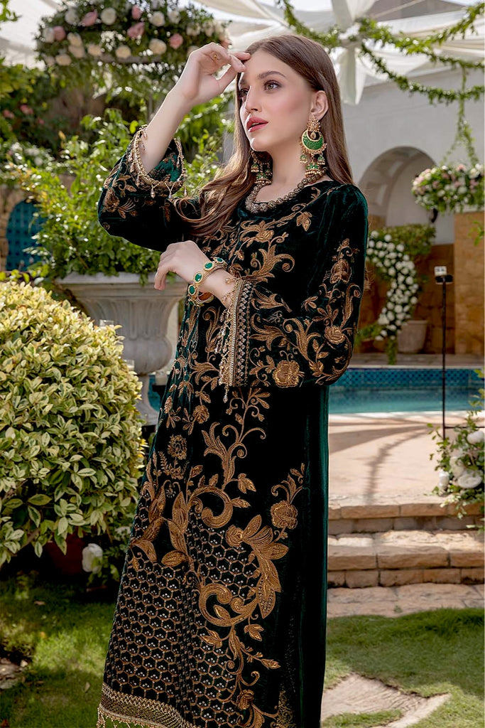 Azure Velvet Winter 2Pc Collection  – Jasper
