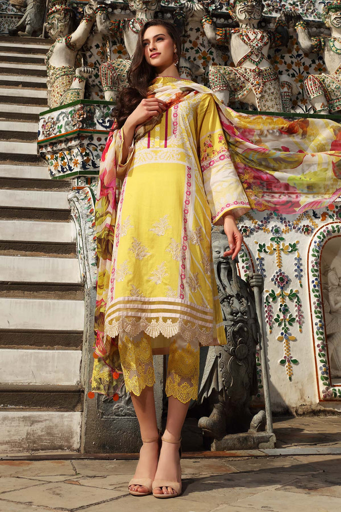 Bin Rashid Embroidered Lawn Collection Vol-1 – BEL - 10