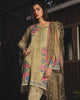 Adan's Libas Arcadia Festive Chiffon Collection – Mint Luster | ZA-1365