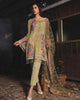 Adan's Libas Arcadia Festive Chiffon Collection – Mint Luster | ZA-1365