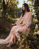 Adan's Libas Arcadia Festive Chiffon Collection – Blush | ZA-1289