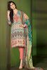 Gul Ahmed Peach La Chiffon – C-403 - YourLibaas
 - 1