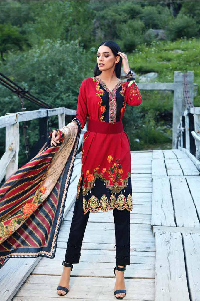 Gul Ahmed Winter Collection 2019 – CD-28