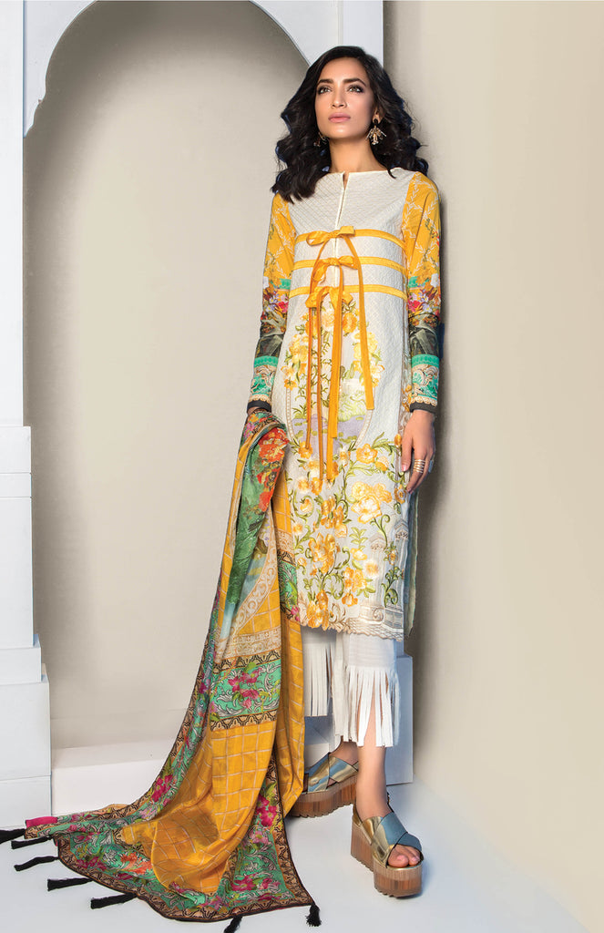 Sapphire Lawn Vol-3 Eid Edition 2017 – Celestial Sphere A