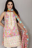 Gul Ahmed Summer 2017 - Pink 3 PC Embroidered Lawn Dress CL-205 B
