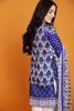 Gul Ahmed Summer 2017 - Royal Blue 3 PC Printed Lawn Dress CL-211 C