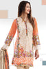 Gul Ahmed Summer 2017 - Orange 3 PC Printed Lawn Dress CL-224 B
