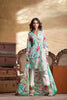 Gul Ahmed Summer 2017 - Sea Green 3 PC Digital Print Lawn Dress CL-236