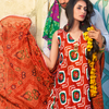 Gul Ahmed Summer 2017 - Rust 3 PC Printed Lawn Dress CL-272 B