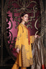Charizma Slub Leather Collection (with Banarasi Woven Duppata) – Marigold Sunset CSL-02